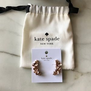 ✨NWT kate spade new york rose gold earrings